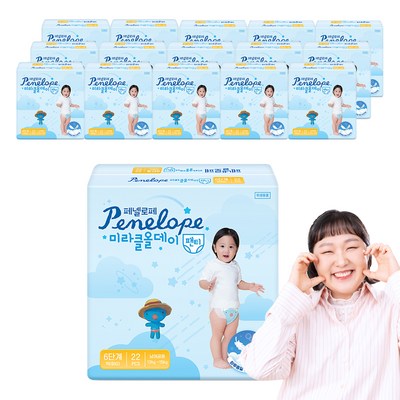 페넬로페 2025 뉴 미라클 올데이 팬티형 6단계-공용 (352매)_이미지
