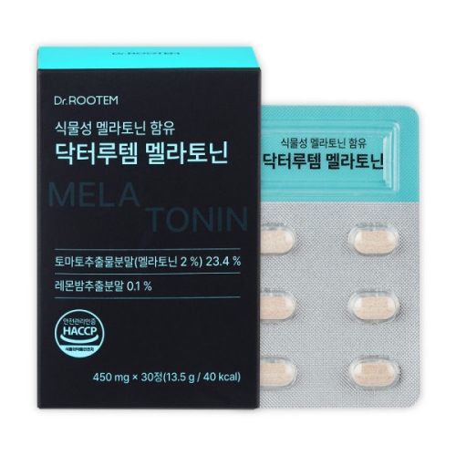 닥터루템 식물성 멜라토닌 함유 닥터루템 멜라토닌 30정 (11개)_이미지