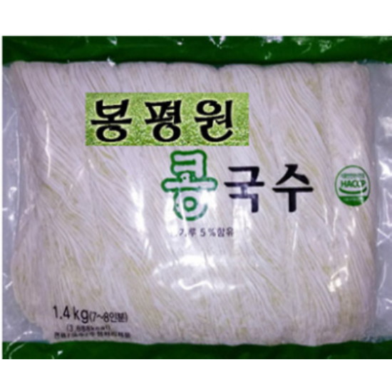 봉평원 콩국수면 1.4kg (2개)_이미지