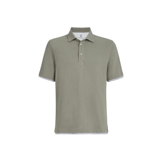 브루넬로쿠치넬리 페이크 레이어드 폴로 셔츠 ME8543966CNX37_이미지