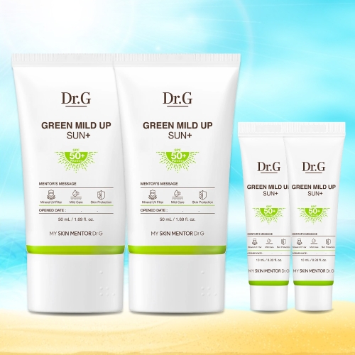고운세상 닥터지 그린 마일드 업 선 플러스 50ml 2개+10ml 2개