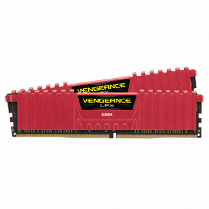 CORSAIR DDR4-3733 CL17 VENGEANCE LPX 레드 패키지 (16GB(8Gx2))_이미지