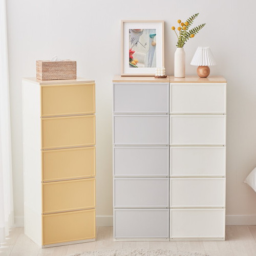 씨밀렉스 래폴드 서랍장 400 L 5단_이미지