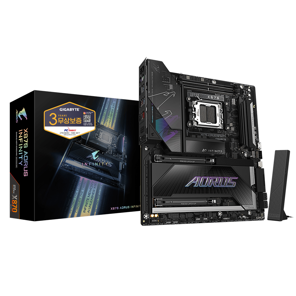 GIGABYTE X870 AORUS INFINITY 피씨디렉트