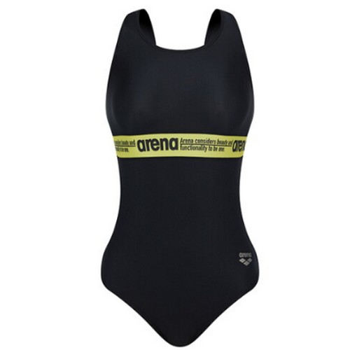 아레나 세이프 원피스 U백 A4FL1PL61BLK