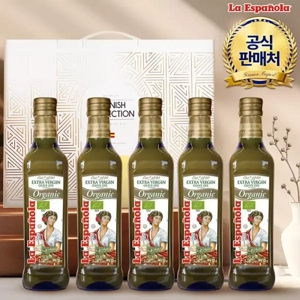 에스파놀라 유기농 엑스트라버진 올리브오일 500ml 5병 선물세트이미지입니다. 누르면 해당 게시물로 새창이동합니다.