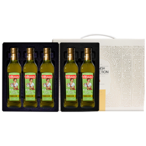 에스파놀라 유기농 엑스트라버진 올리브오일 500ml 5병 선물세트이미지입니다. 누르면 해당 게시물로 새창이동합니다.