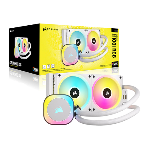 CORSAIR iCUE LINK H100i RGB (화이트)_이미지