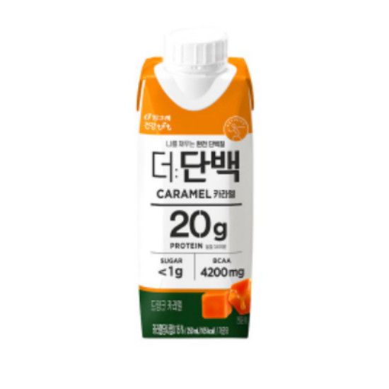 빙그레 더단백 드링크 카라멜 250ml (72개)