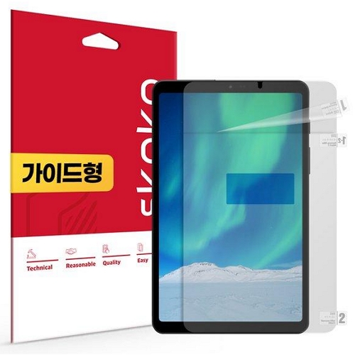 스코코 아이뮤즈 뮤패드 K8 LTE 지문방지 저반사 액정보호필름 (액정 1매)_이미지