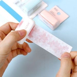 [불명] 파스텔 휴대용 마스킹테이프 커터 (2개)_이미지