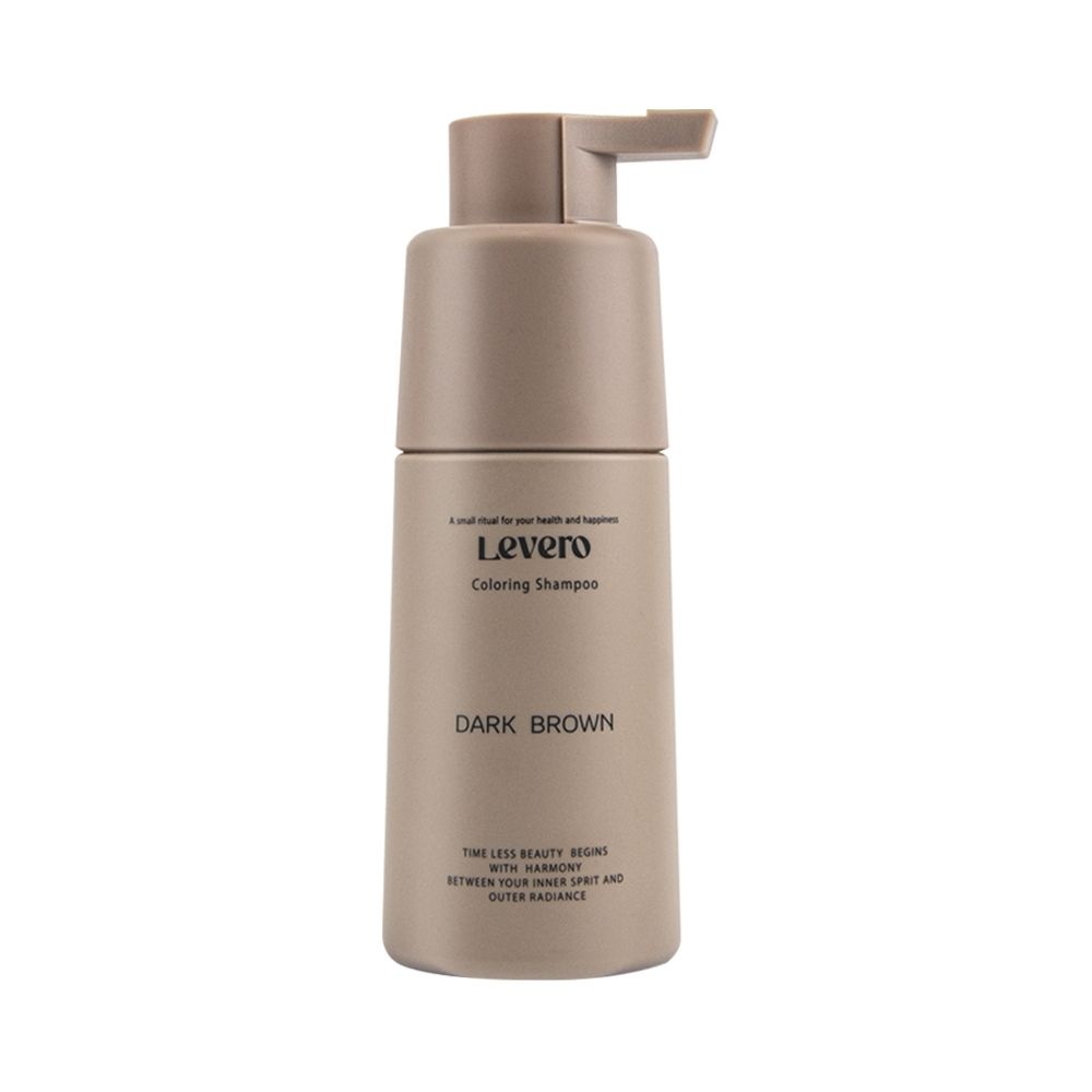맥주효모 새치커버 염색샴푸 다크브라운 300ml