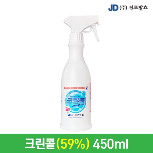 진로발효 뿌리는 살균소독제 크린콜 450ml (1개)_이미지