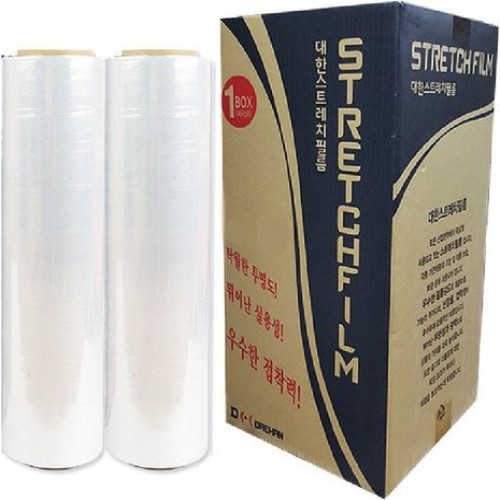 대한 스트레치 필름 25mic 500mm x 250m (4롤)_이미지