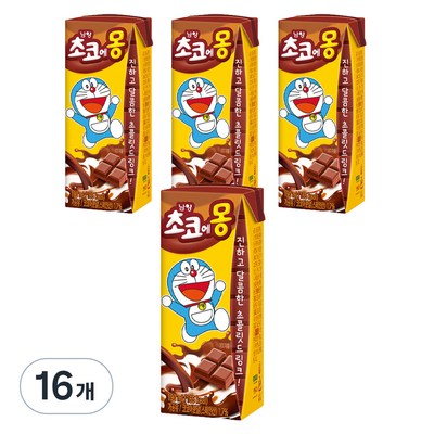 남양유업 초코에몽 190ml (16개)