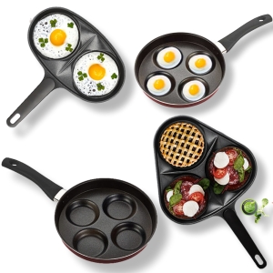 키친아트 에그팬 3구 4구 후라이팬 프라이팬 멀티팬 계란후라이