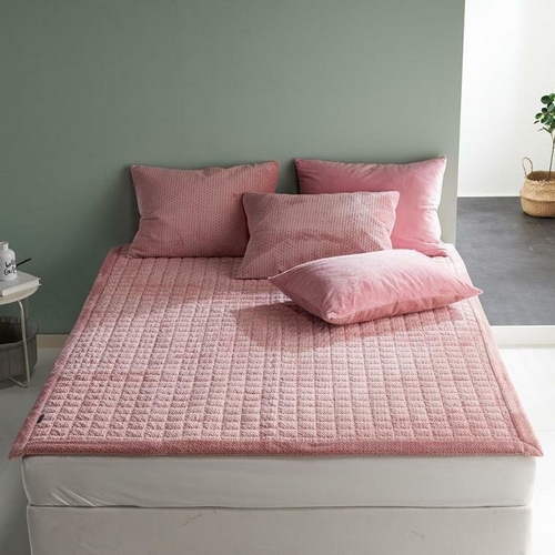 샤이닝홈 아밍 에디스 착번 극세사 침대패드 (퀸 Q)_이미지