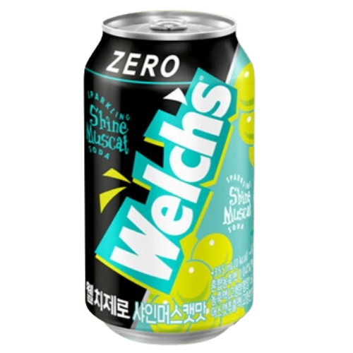 농심 웰치 제로 샤인머스캣 355ml (6개)_이미지
