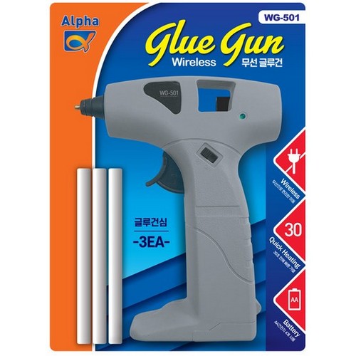 알파 무선 글루건 WG-501_이미지