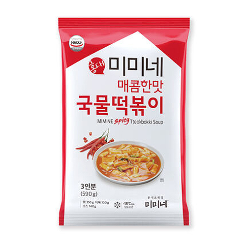 드림스코리아 미미네 매콤한맛 국물떡볶이 590g (6개)_이미지