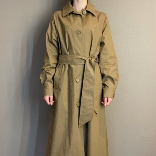 파슨스 베이직 스트랩 트렌치코트 PW3P9CO01 블랙/카멜_이미지