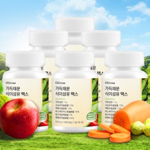 올리트루 가득채운 식이섬유 맥스 500mg 90정 (6개)_이미지