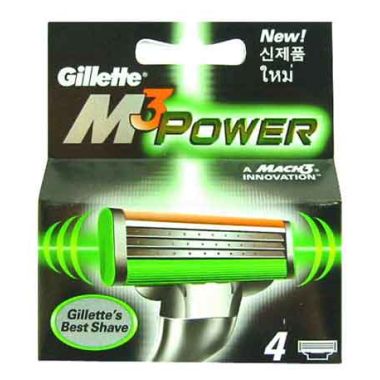 질레트 M3파워 (면도날 4개)