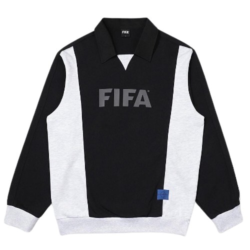 배색 카라 맨투맨 FF24MC21U160