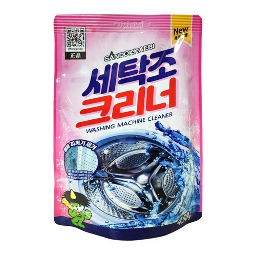 산도깨비 세탁조크리너 450g이미지입니다. 누르면 해당 게시물로 새창이동합니다.
