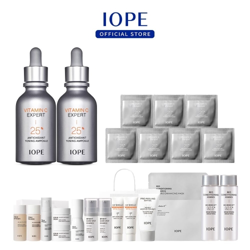아모레퍼시픽 아이오페 비타민C 엑스퍼트 25% 항산화 토닝앰플 23ml (2개)