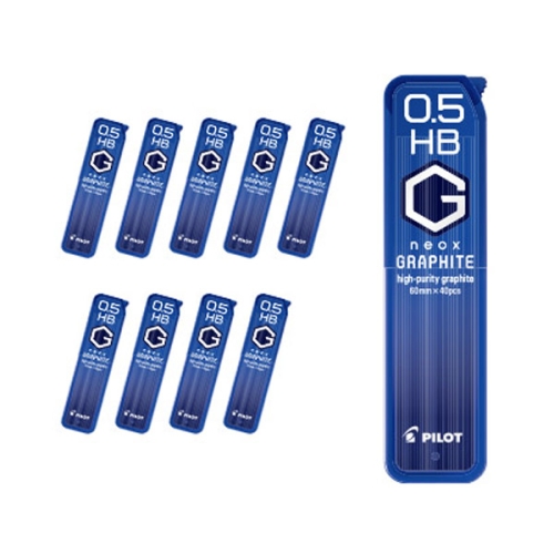 네옥스 그라파이트 샤프심 HB HRF5G-20 0.5mm 10개 10개