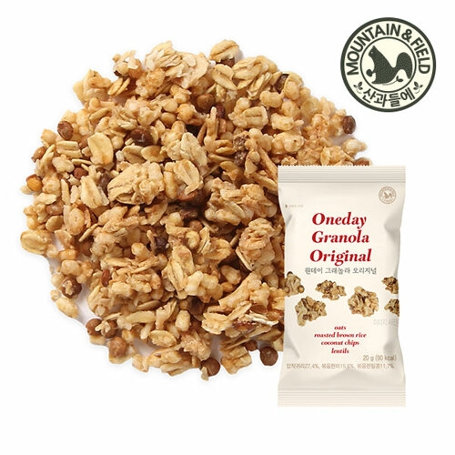 산과들에 원데이 그래놀라 오리지널 20g (30개)_이미지