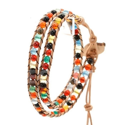 패션 호연 불교 기원 팔찌 옥매듭 건강 행복 부 합장주 염주 칠색마소 47363395
