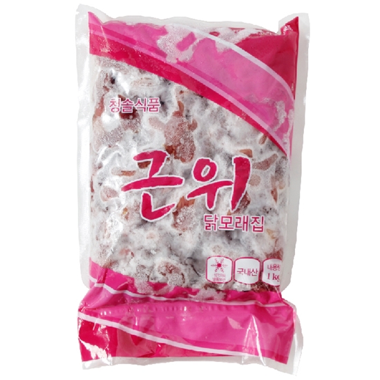 청솔식품 국내산 닭근위 1kg (1개)_이미지