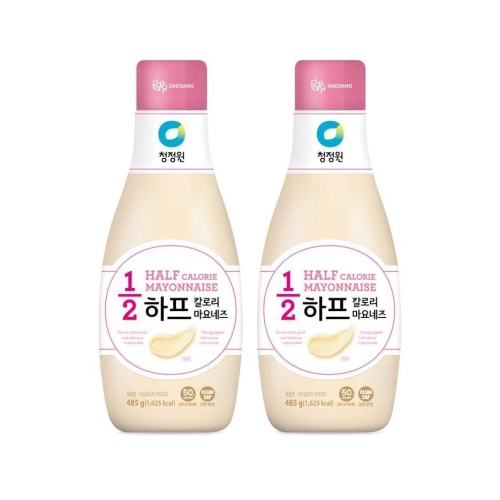청정원 1/2 하프 칼로리 마요네즈 485g (2개)_이미지