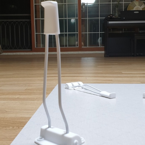 가온 세계지도 접이식 액자테이블 (80x60cm)_이미지