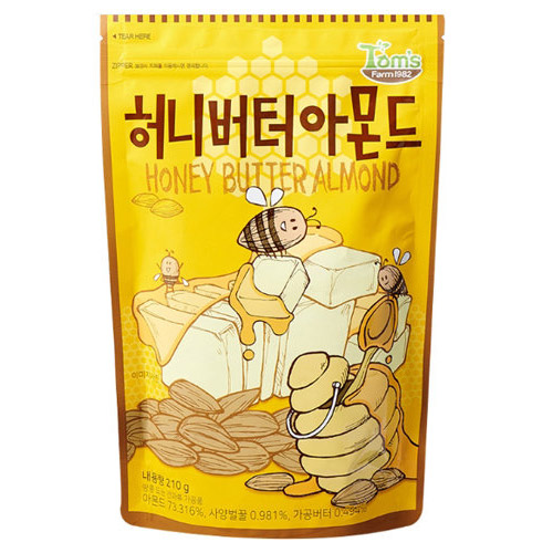 HBAF 허니버터아몬드 210g (2개)_이미지