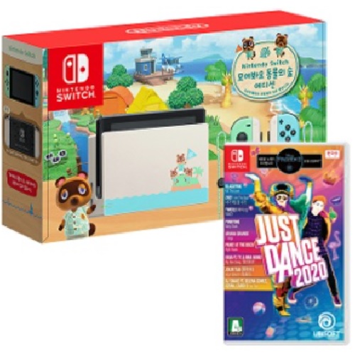 닌텐도 스위치 동물의 숲 에디션 6인용 게임 패키지