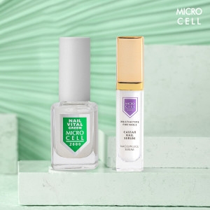 마이크로셀 바이탈 그린 1개 + 캐비어 네일 세럼 1개