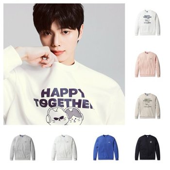 폴햄 남성 더블니트 어프어프x 코숏 맨투맨 PHG lTR1010