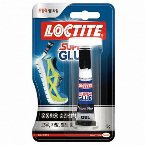 헨켈 록타이트 슈퍼글루 운동화용 순간접착제 3g (1개)_이미지