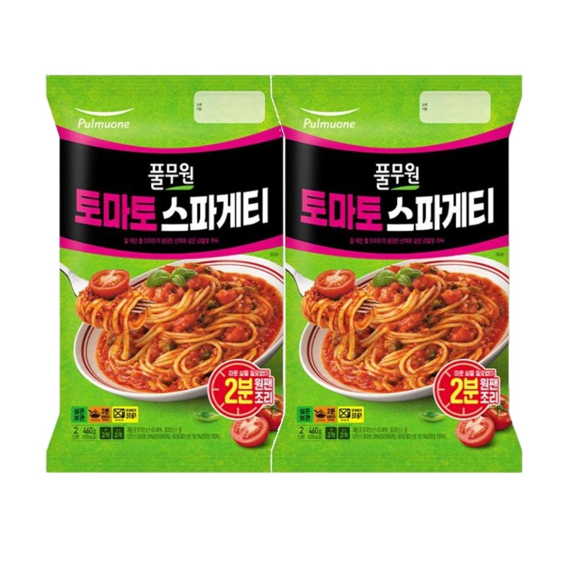 풀무원식품 토마토 스파게티 2인분 460g (2개)_이미지