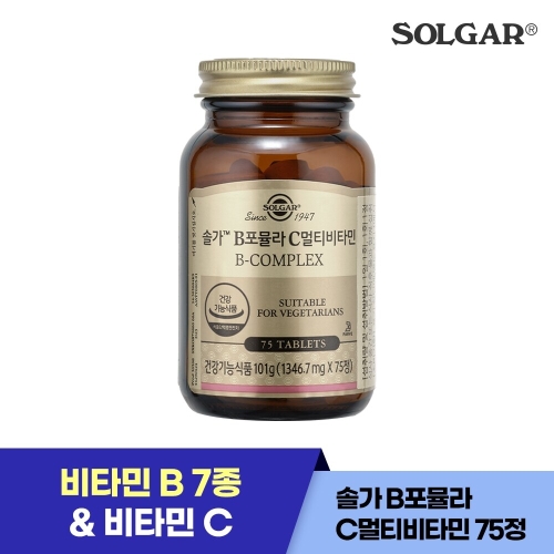  솔가 B포뮬라 C멀티비타민 75정 [1개]