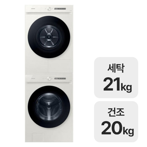 삼성전자 비스포크 AI WF21CB6850BE + DV20CB8800BE_이미지