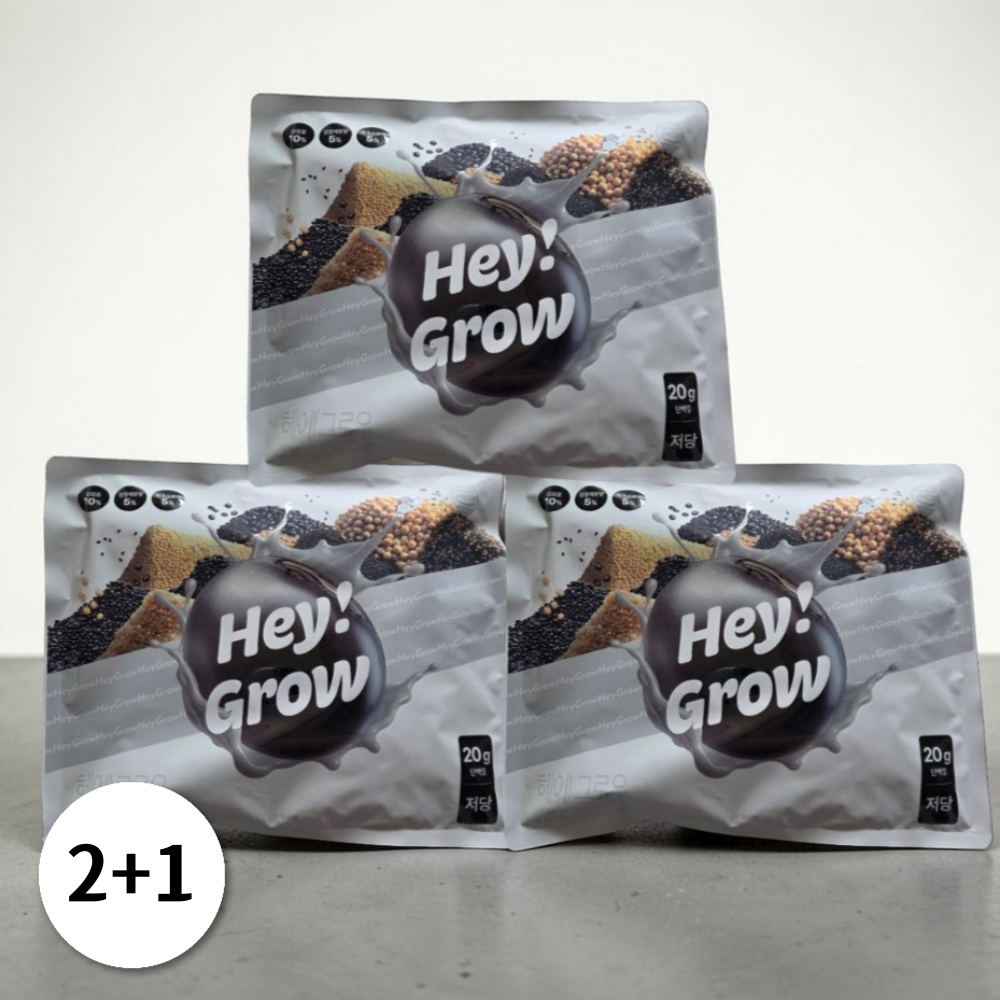 푸드올로지 헤이 그로우 프로틴 쉐이크 곡물맛 40g (3개)_이미지