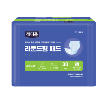 라운드형 소변패드 속기저귀 30개