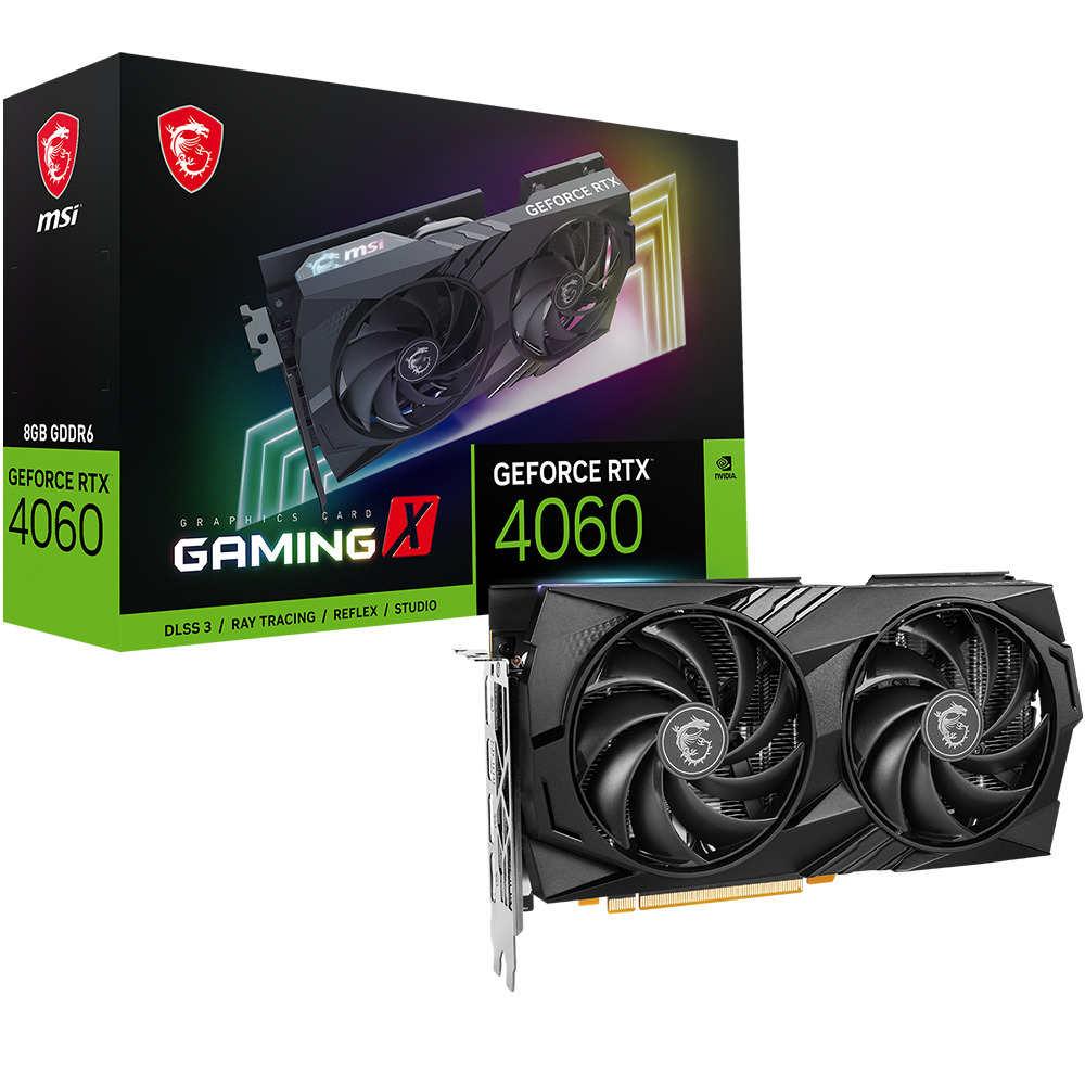 MSI 지포스 RTX 4060 게이밍 X D6 8GB 트윈프로져9