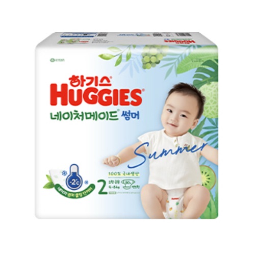하기스 2024 네이처메이드 썸머 밴드형 2단계-공용