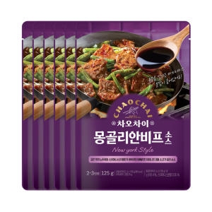 샘표 차오차이 몽골리안 비프소스 125g (6개)_이미지