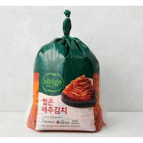 썰은배추김치 3kg 집밥 밥반찬 자취 혼밥 즉석밥 한끼 비상식량 주부 캠핑